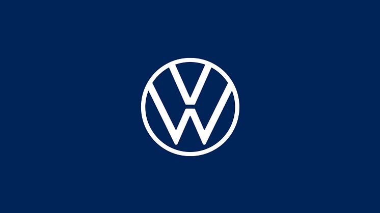Volkswagen presenterar ny varumärkesdesign med ny logotype