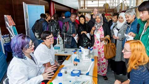 Forskarmässa på Campus Skellefteå