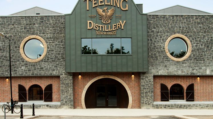 Teeling Destillery Dublin i stadsdelen "Liberties"