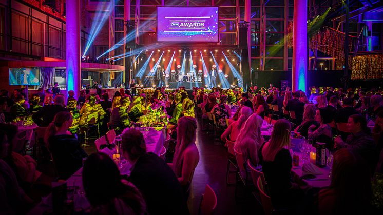 Vuoden 2021 JYSK Awards -gaala järjestettiin Lahden Sibeliustalolla.