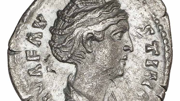 Den 21. januar kommer en række mønter fra det romerske kejserrige på Bruun Rasmussens Onlineauktion, hvor flere af mønterne er prydet med portrætter af romerrigets magtfulde kvinder.