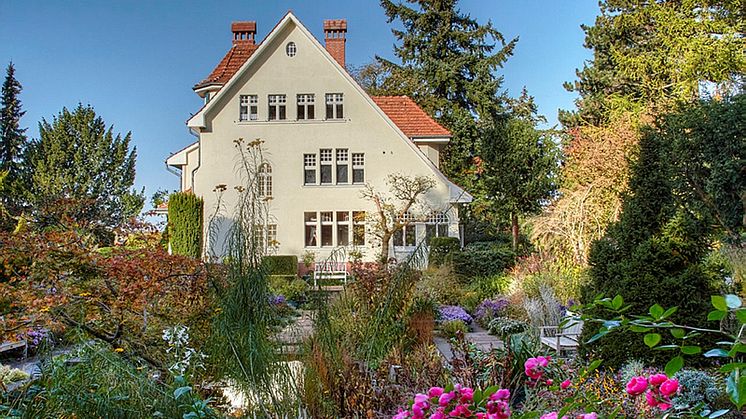 In Potsdam-Bornim öffnen sich die Türen des Wohnhauses von Karl Foerster, dem bekannten Staudenzüchter und „Gartenpoeten“ . Foto: Roland Rossner Deutsche Stiftung Denkmalschutz.