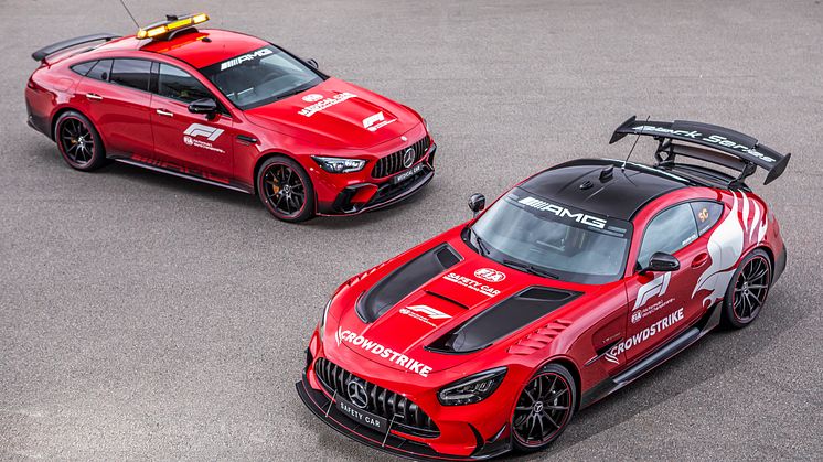 Nya Safety Car och Medical Car för Formel 1 från Mercedes-AMG