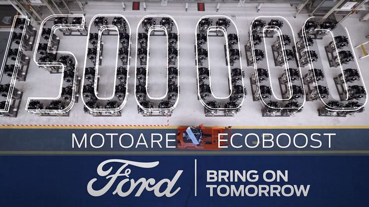 Elkészült az 1.5 milliomodik Ford Ecoboost motor a krajovai Ford gyárban