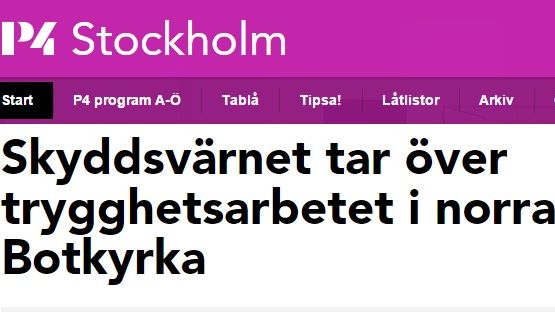 SAFE Botkyrka tar över trygghetsarbetet i Botkyrka kommun!