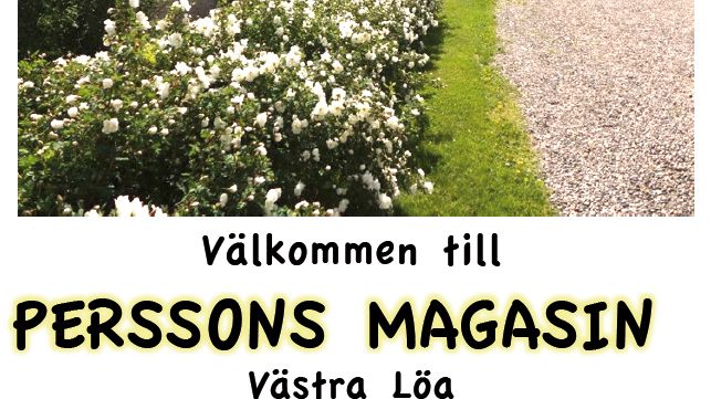 Sommarens utställare på Perssons Magasin i Västra Löa