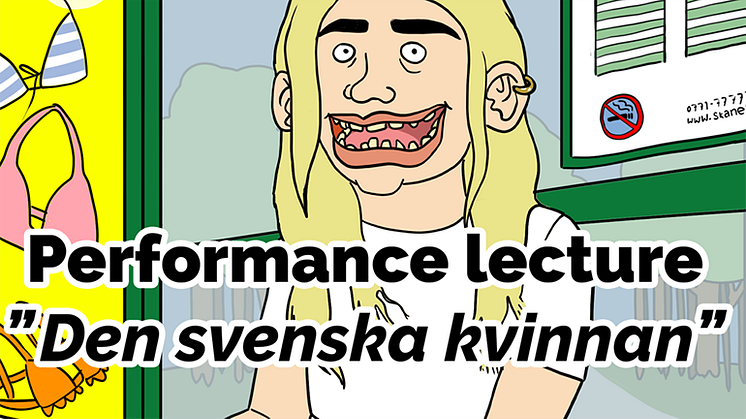 Pressinbjudan: Performance lecture om ”Den svenska kvinnan”