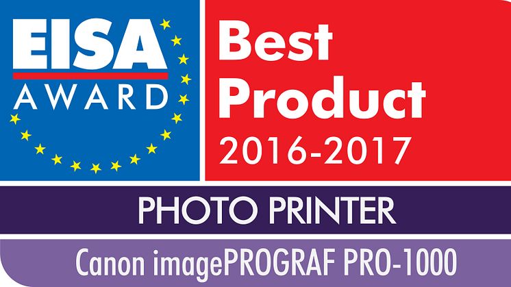 EUROPEAN PHOTO PRINTER 2016-2017 - Canon imagePROGRAF PRO-1000