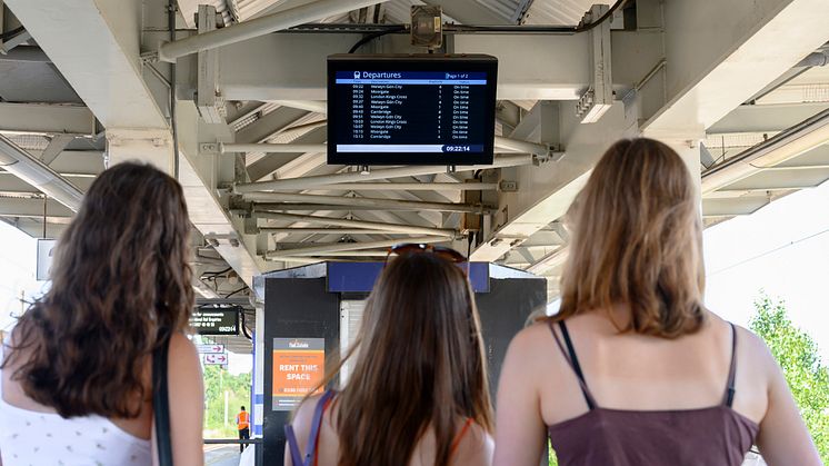 Screen time: GTR have improved customer information with over 100 new screens