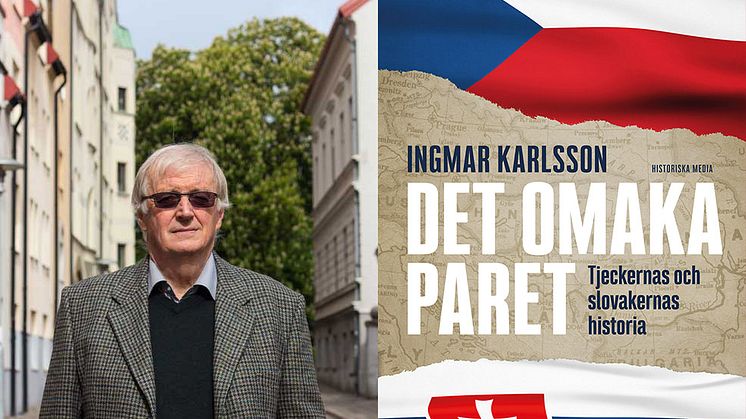 Kritikerrosad författare aktuell  med ny bok om tjeckernas och  slovakernas historia