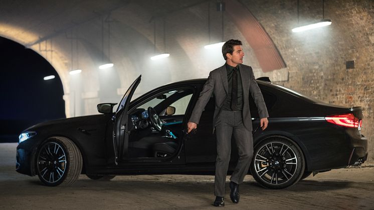 Tom Cruise og BMW M5 "behind the scenes"
