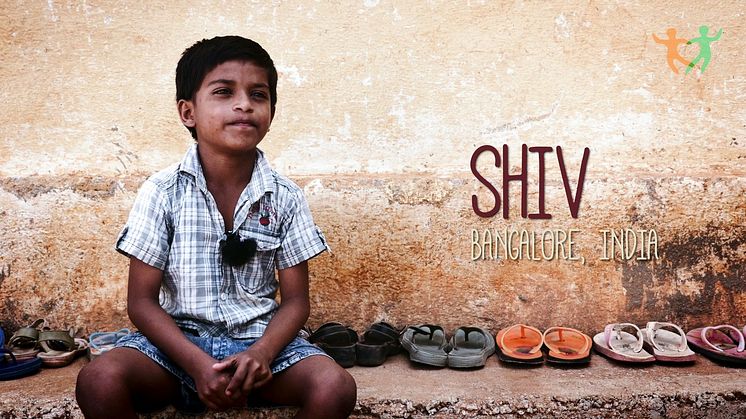 Shiv 6 år drömmer om att bli polis
