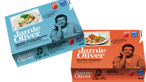 Jamie Oliver från Findus - nu i din frysdisk