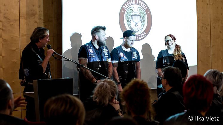 BAB-Zenturios Björn Mentler, Tobi Behn und Anke Niekrenz (v.l.n.r.)