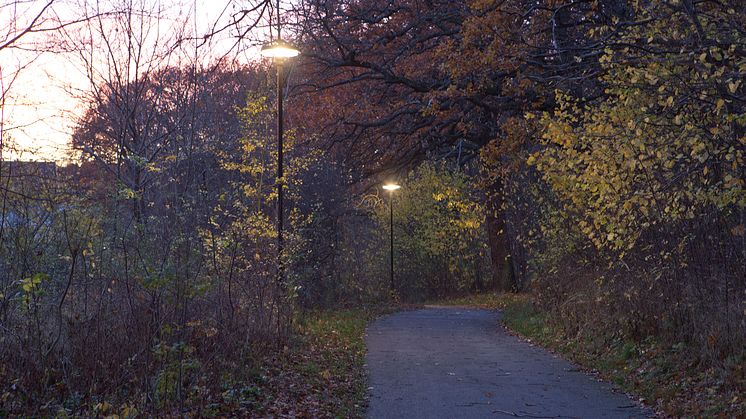 Smart and efficient lighting in Stockholm