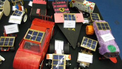 1500 barn i Skåne bygger solcellsbilar