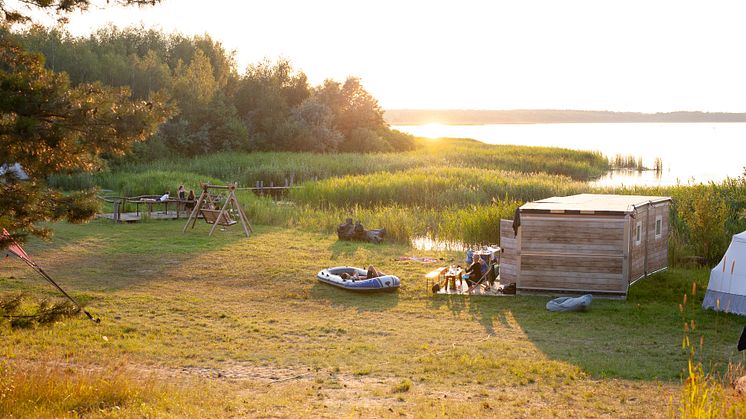 Glamping am Gräbendorfer See - My Molo macht´s möglich. Foto: Lisa Notzke.