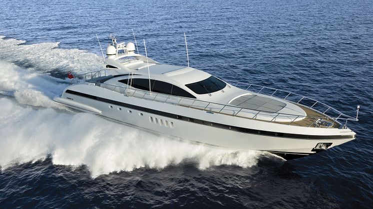 The Smartgyro SG80 unit has been installed on a Mangusta 92, providing benefits including easy maintenance and advanced roll reduction technology
