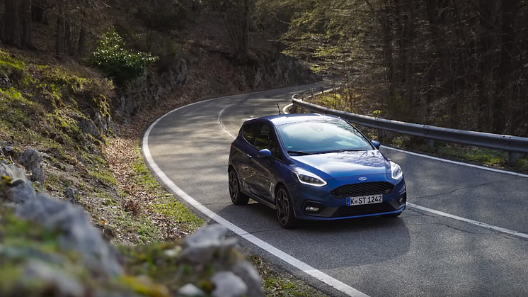 Fiesta ST ved Via Campocatino