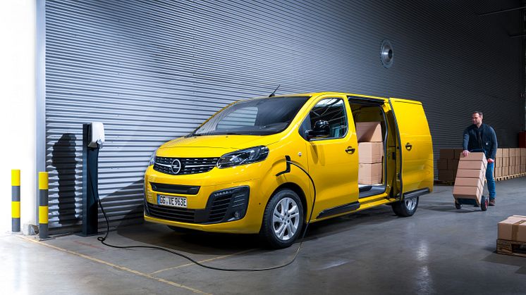 ​Nya Opel Vivaro-e 