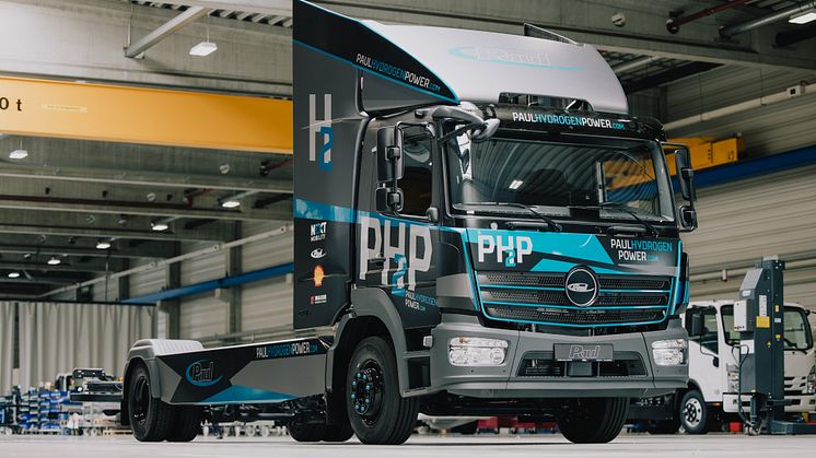 PH2P Paul Hydrogen Power Truck auf PIN21 Clean Trucking Conference