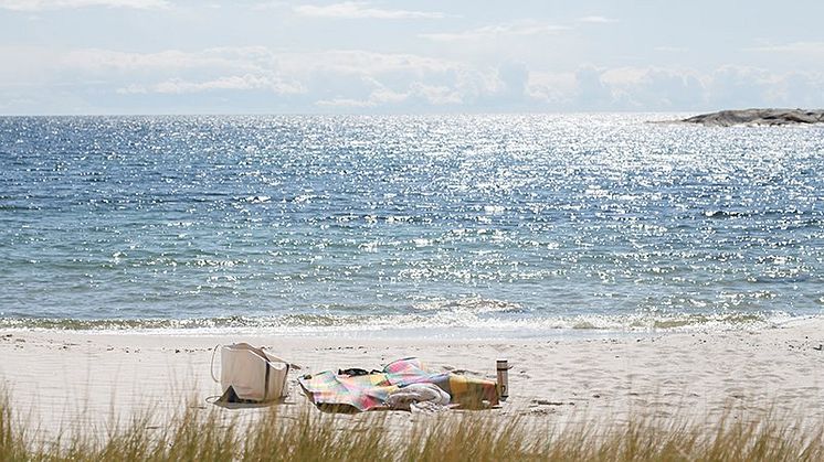 Foto: Johan Gustafsson. Vackra stränder på Utö