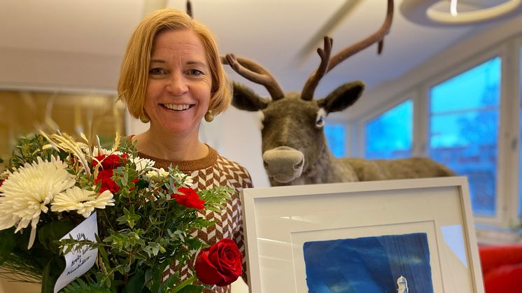 Karin Bodin utsedd till Årets ledare i Norrbotten 2020