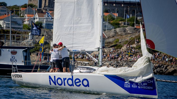 Björn Hansen, Nils Bjerkås, Mathias Bredin och Philip Kai Guhle segrade i GKSS Match Cup Sweden 2023