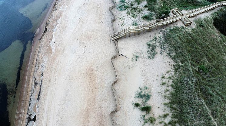 Sandstaket vid Klitterhus 