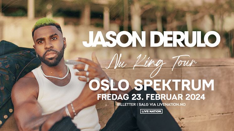 SUPERSTJERNEN JASON DERULO TIL NORGE!