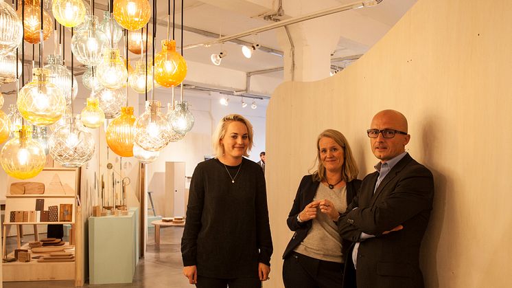 Hadeland Glassverk at London Design Festival / 100% Norway sept. 2015
