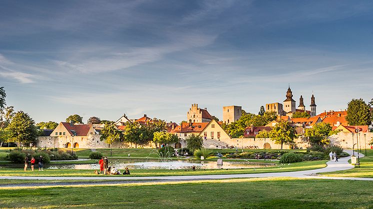 Almedalen i Visby