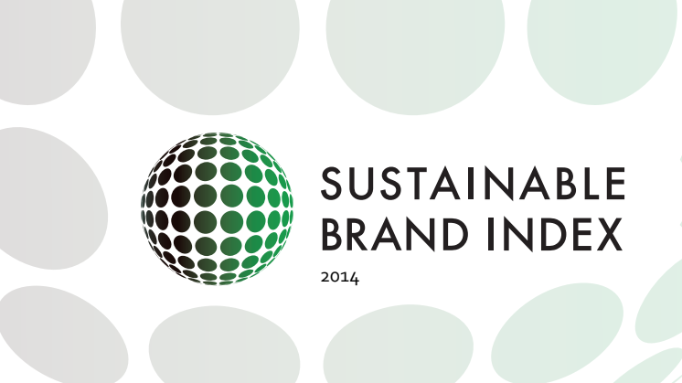 Om Sustainable Brand Index 2014