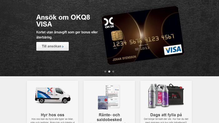 OKQ8 får ny digital kostym 