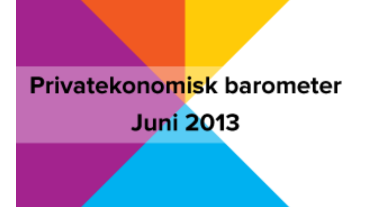 Privatekonomisk barometer juni