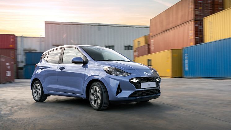 Ny Hyundai i10  byder på både nye teknologier samt nyt vigtigt sikkerhedsudstyr.