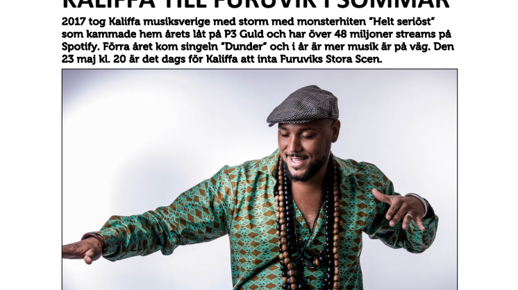 Kaliffa till Furuvik i sommar