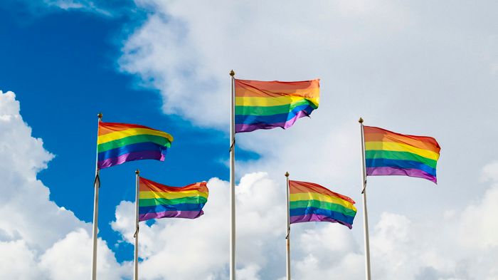 Vi hissar regnbågsflaggan för allas lika värde 