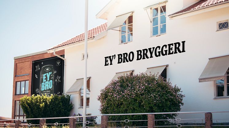 ﻿Efter succélanseringen av varumärket EY’ BRO byter Åbro Bryggeri nu namn till EY’ BRO Bryggeri. 