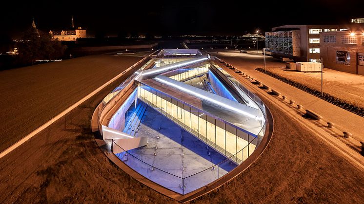 (foto Luca Santiago) Hvordan blev Helsingør Skibsværfts gamle tørdok til et prisebelønnet underjordisk museum? Få historien på museets særlige arkitekturrundvisning - hver første lørdag i måneden. 