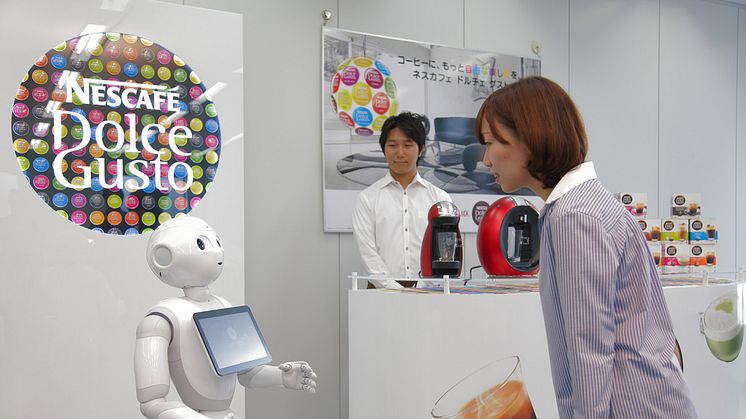 Nestlé ska använda robot för att sälja Nescafé i Japan