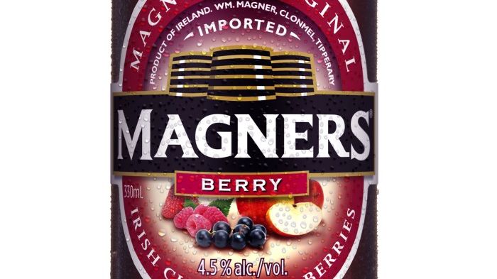 Magners Berry - färskpressad rosécider framtagen för svenskar