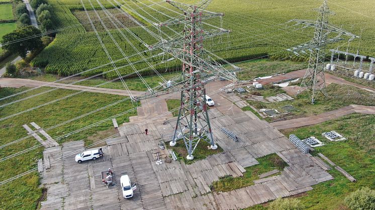 Neuer Kreuzmast, Foto: Finn Radtke