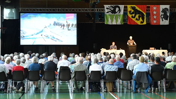 60. ordentliche Generalversammlung der Schilthornbahn AG im Alpinen Sportzentrum Mürren