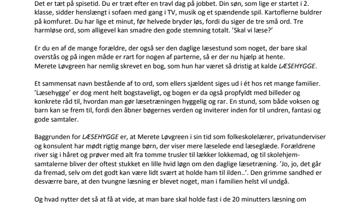 Ihærdig ildsjæl letter læsningen for familier