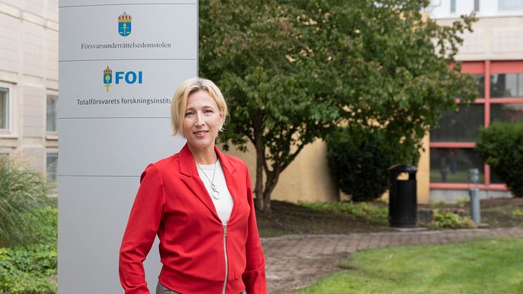 Research and expert support is provided at FOI in Umeå for chemical, biological, and radioactive substances. Susanne W Lindström is Head of the Chemical Threat and Effect Assesments Unit in Umeå. 