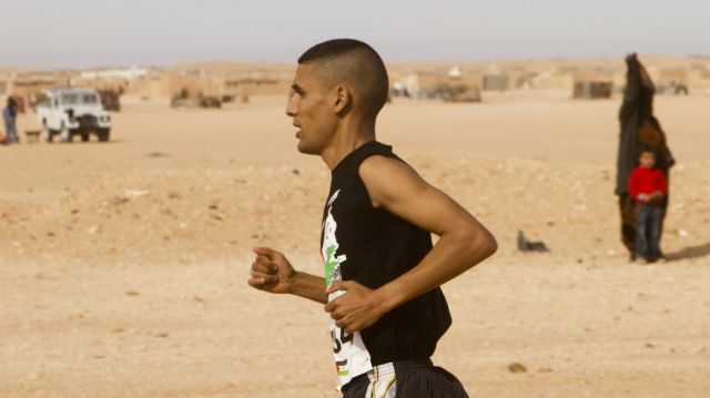 Västsaharas främste maratonlöpare till Stockholm