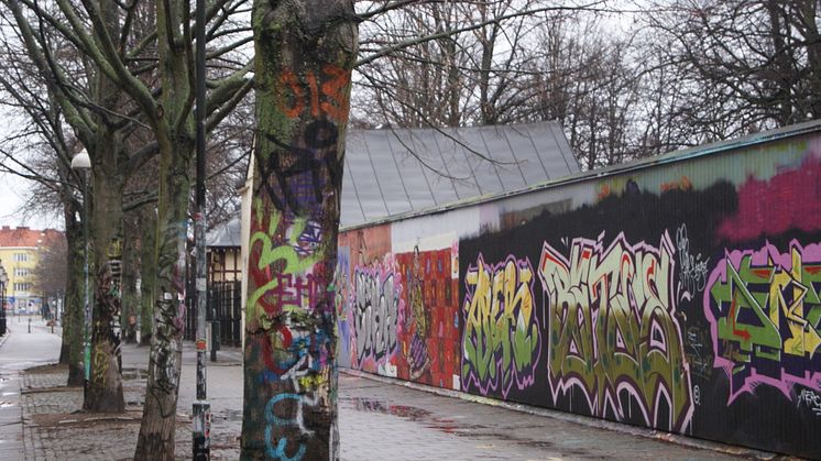Effekter av lagliga graffitiväggar - ny rapport