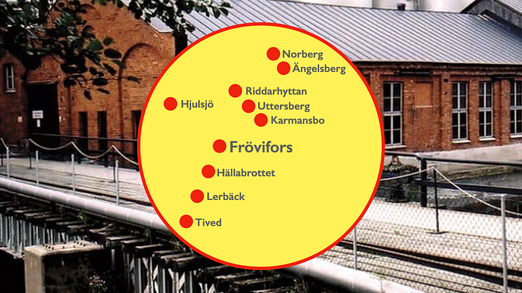 Riddarhyttan är ett av tio kulturella kraftfält på landsbygden i Örebro och Västmanlands län.