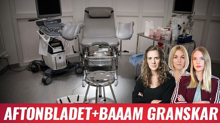Aftonbladet och Baaam i gemensamt gräv om vestibulitvården i Sverige